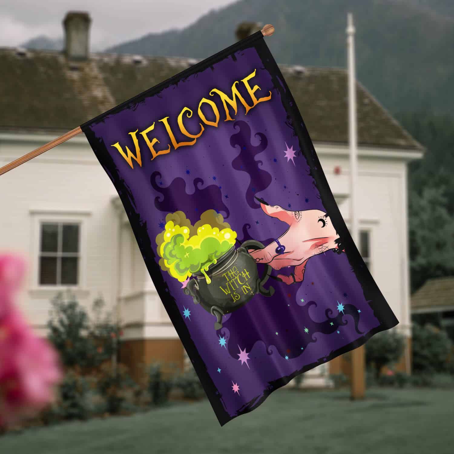 30x40 House Flag Mockup 4