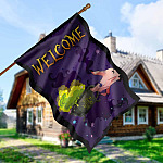 30x40 House Flag Mockup 5