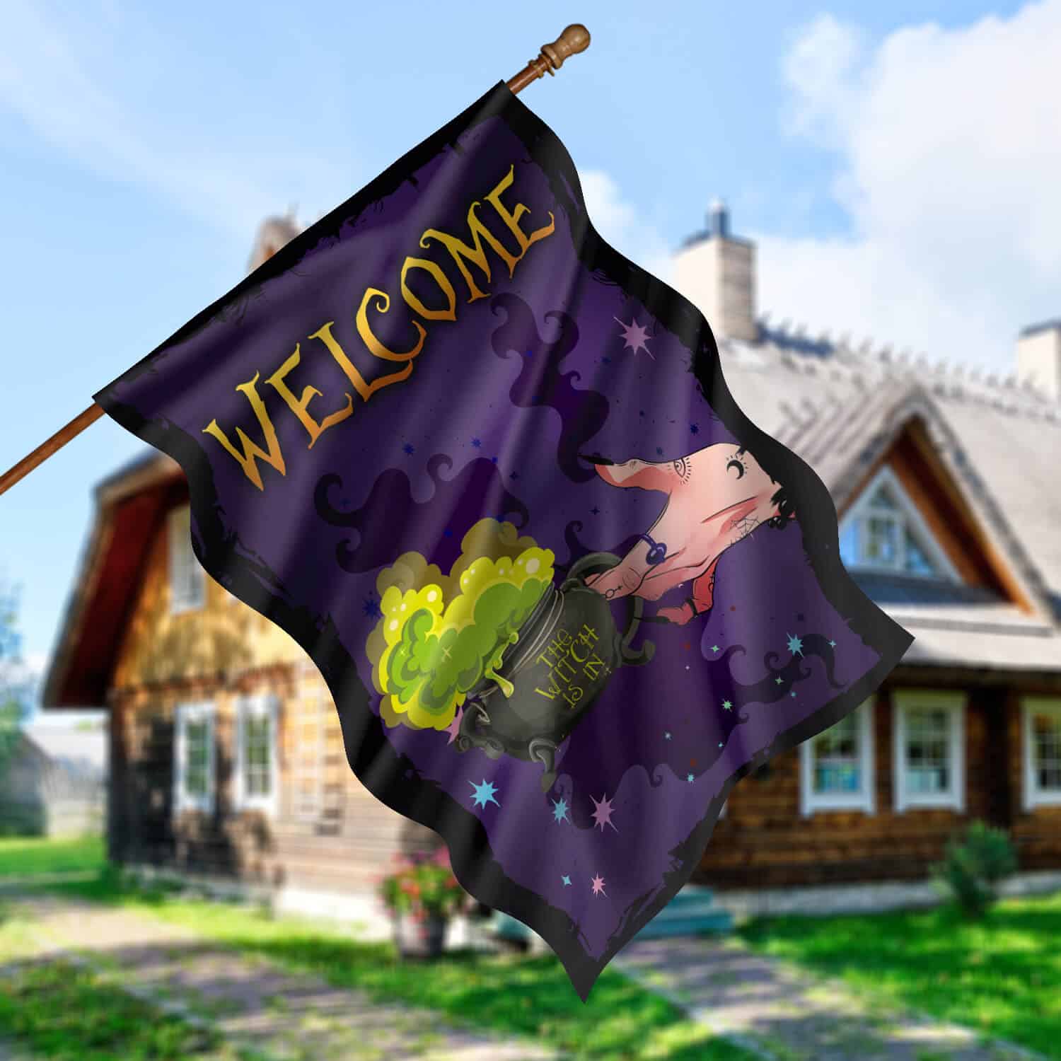 30x40 House Flag Mockup 5