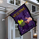 30x40 House Flag Mockup 6