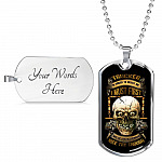 Trucker In Order To Insult Me I Must First Value You Opinion Nice Try Though Funny Trucker Dog Tag Pendant Necklace