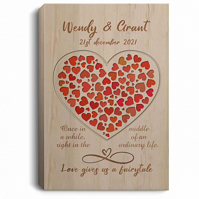 0.75'' Framed Canvas