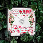 Will You Be My Maid Of Honor Love Knot Necklace - Maid Of Honor Proposal Wedding Gift From Bride