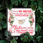 Will You Be My Maid Of Honor Interlocking Hearts Pendant Necklace - Maid Of Honor Proposal Wedding Gifts