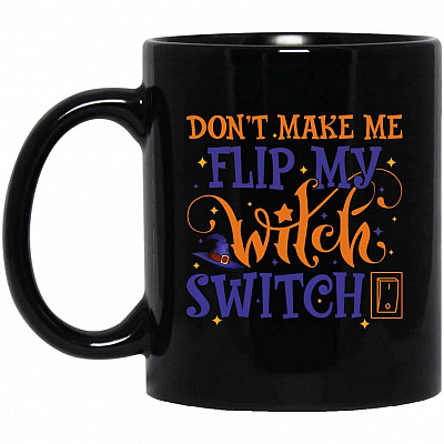 11 oz. Black Mug