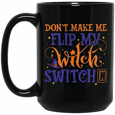 15 oz. Black Mug