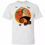 Nightmare Before Christmas, White, Unisex T-Shirt