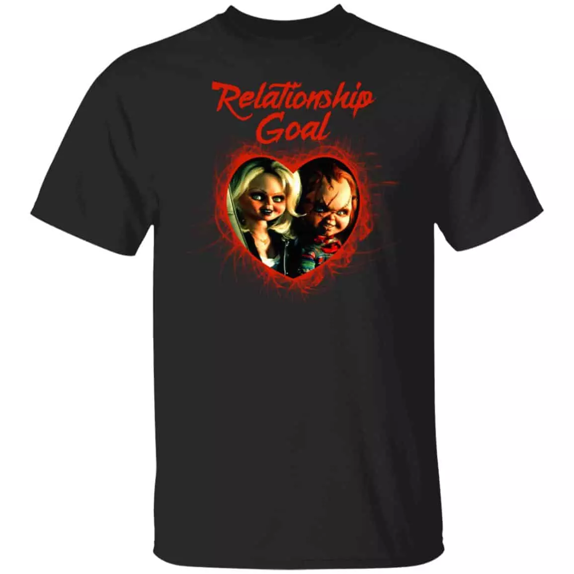 Halloween Relationship Shirt, Black, Unisex T-Shirt