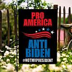 8MH. Pro Anti Biden 30x40 Garden Flag Mockup 6
