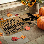 7HV. Haunted Home 1 Doormat mockup 9