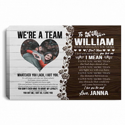 0.75'' Framed Canvas