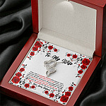 To My Wife How Can I Properly Thank The Person Who Always Brings The Best Put Of Me Double Hearts Necklace