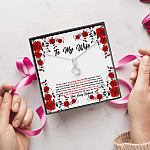 To My Wife How Can I Properly Thank The Person Who Always Brings The Best Put Of Me Alluring Beauty Necklace