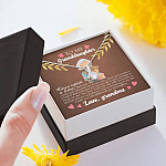 To My Granddaughter Once Upon A Time There Was A Little Girl Who Stole My Heart Alluring Beauty Necklace