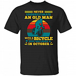 october Tee, Black, Unisex T-Shirt