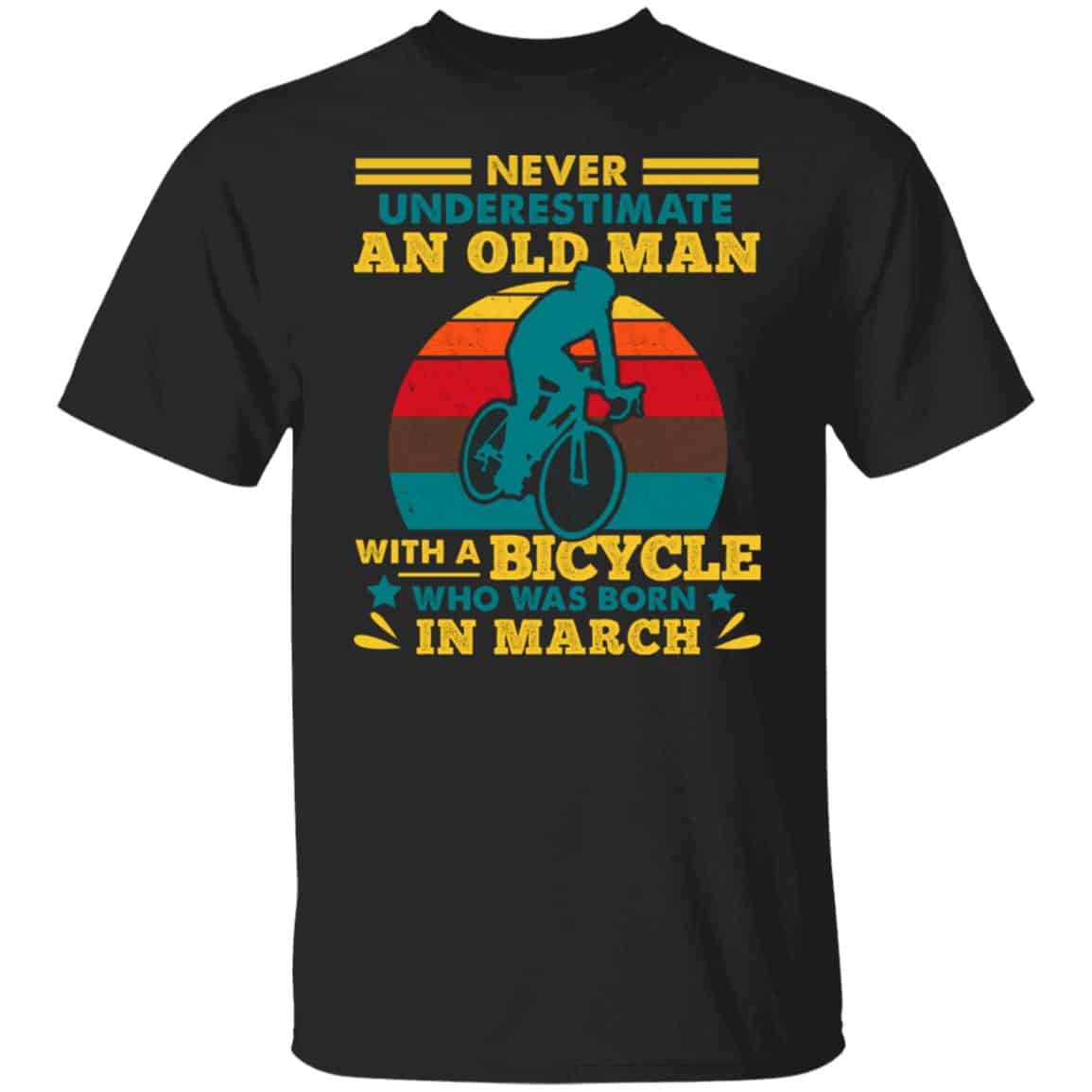 March Tee, Black, Unisex T-Shirt