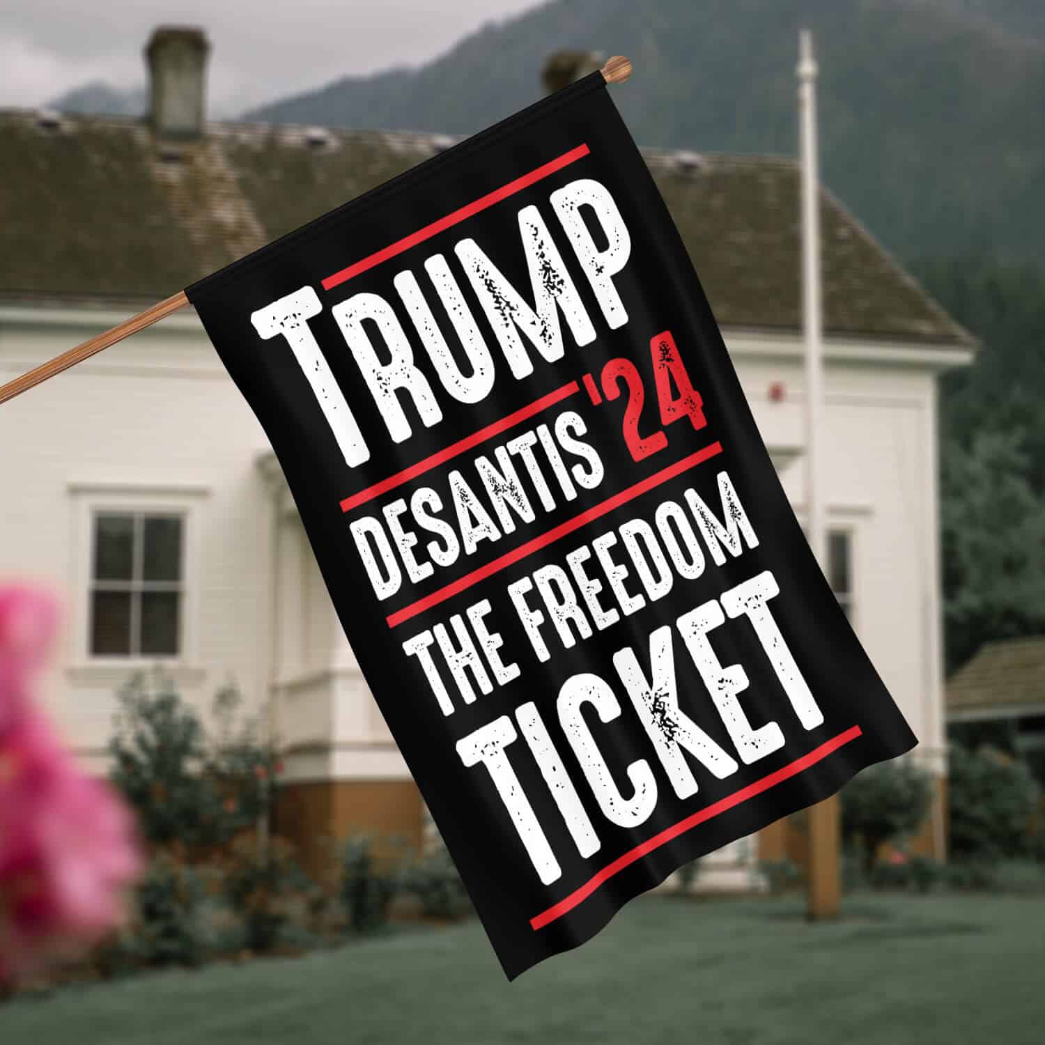 30x40 House Flag Mockup 4