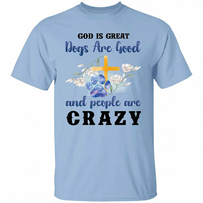 dog, Light Blue, Unisex T-Shirt