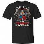 DD-214 Veteran, Black, Unisex T-Shirt