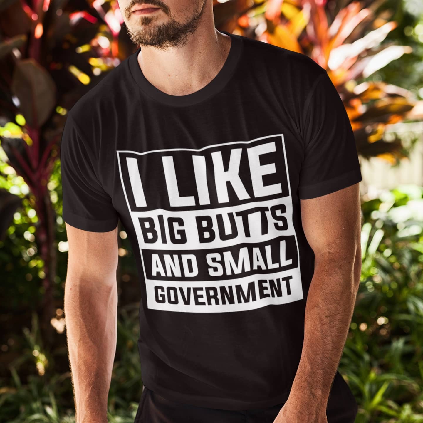 9Th. Big Butts And Small Government (tee) mk1