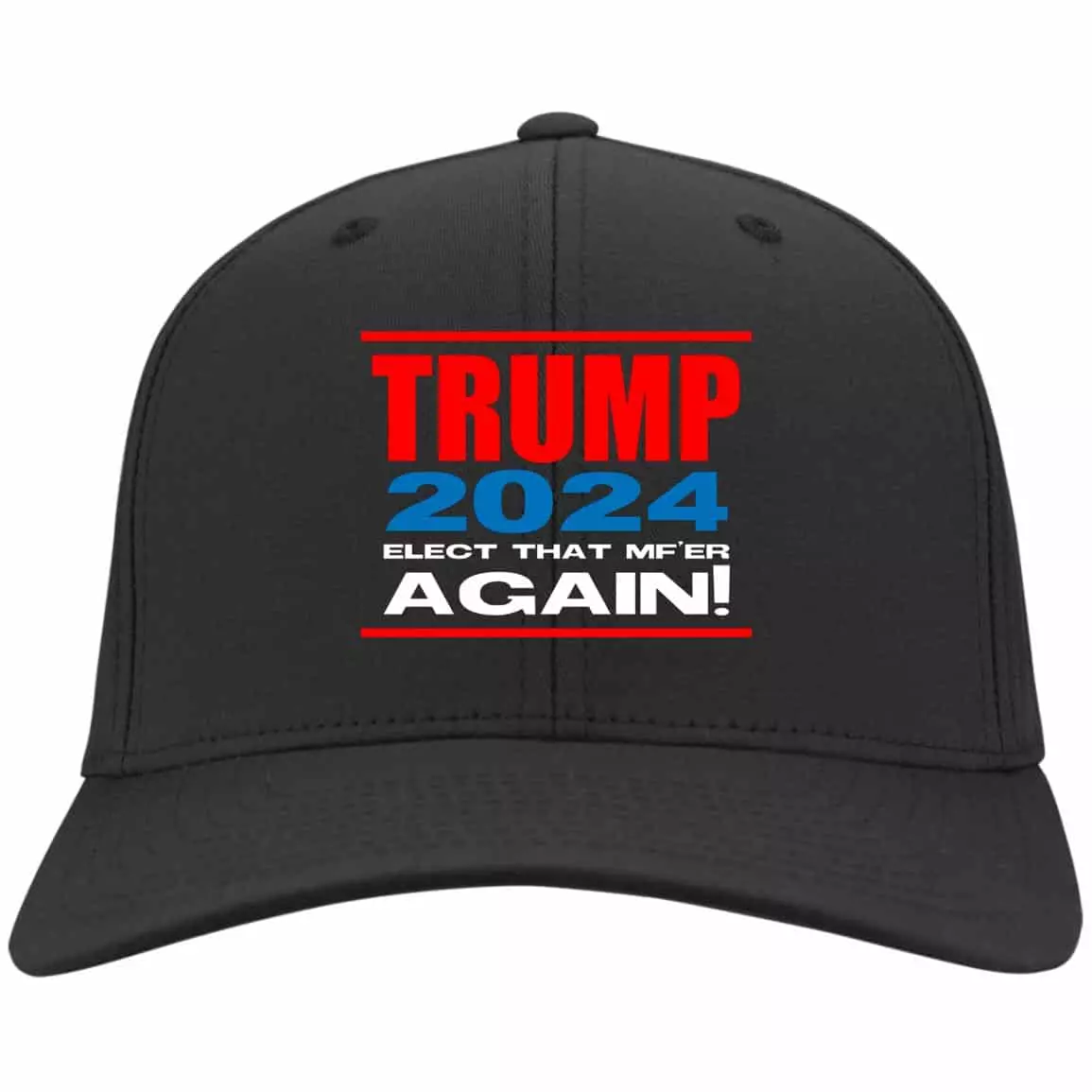 Political Elect That MF-ER, Black, Twill Cap