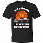 I Am A Simple Man I Likus T-Shirt, Black, Unisex T-Shirt
