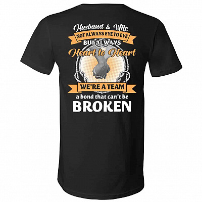 Biden The Quicker Fucker, Black, V-Neck T-Shirt