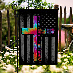 SIDE 1 30X40 Garden Flag Mockup 6