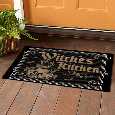Alternative view of Vintage Witches Kitchen Indoor Doormat - Witch Kitchen Doormat - Halloween Doormat