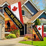 3VT. Lest We Forget Garden & House Mockup 3