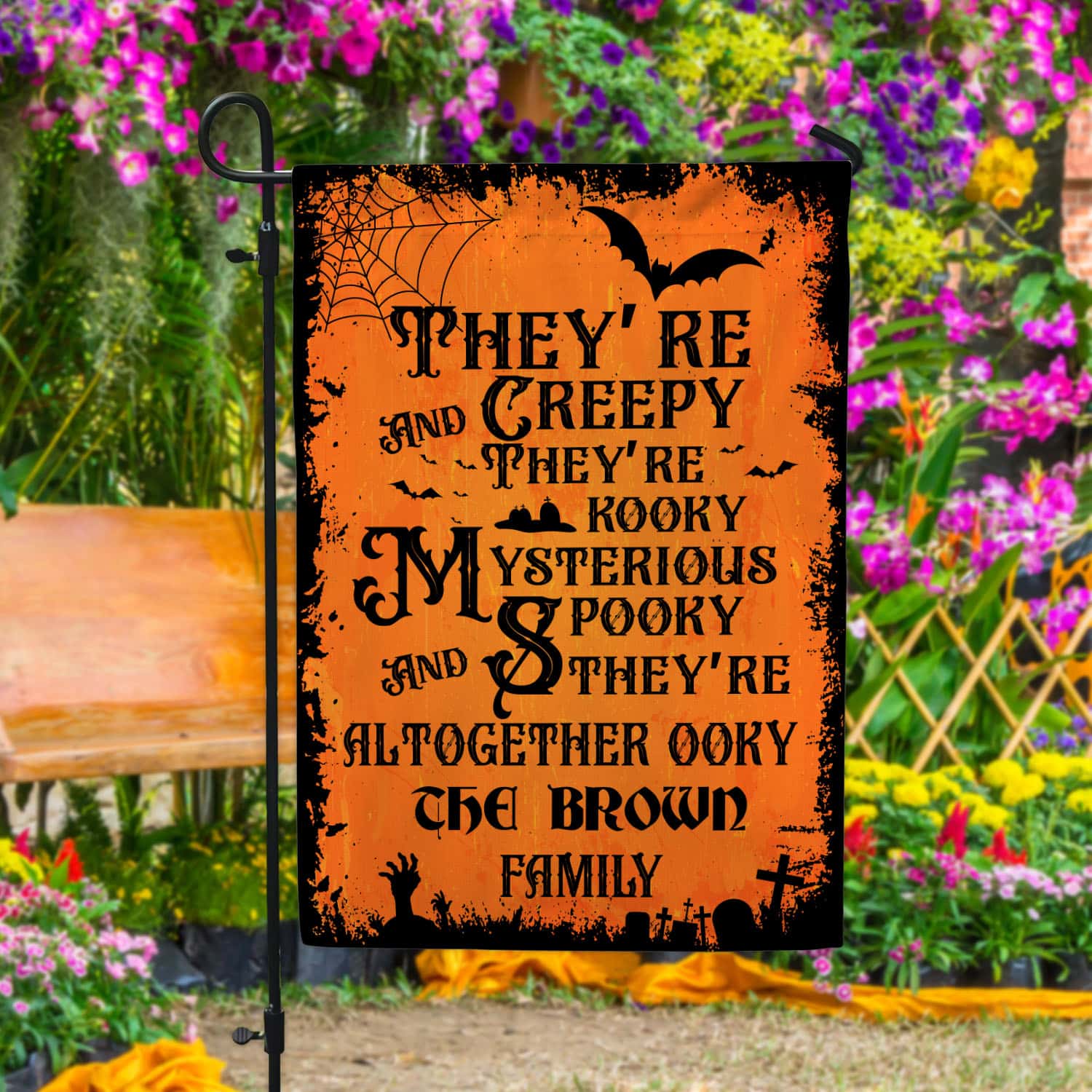 30x40-sample design Garden Flag Mockup 4