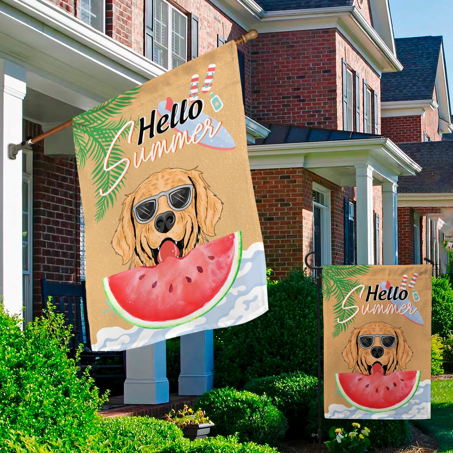 3HP. Hello Summer Garden & House Mockup 2