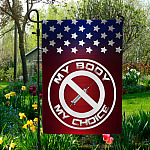 9NH. My Body Garden Flag Mockup 5