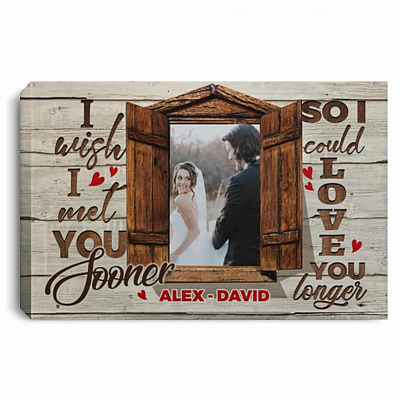 0.75'' Framed Canvas