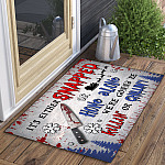 2VT. UU TIEN It's Either Snapped Or Home Alone doormat Doormat mockup 3