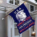 30x40 House Flag Mockup 6