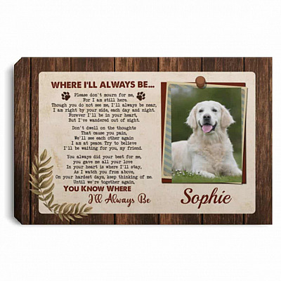 0.75'' Framed Canvas