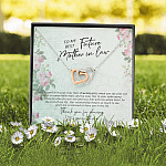 To My Best Future Mother In Law Thank You For Sharing Your Son With Me Joined Interlocking Hearts Necklace To My Best Future Mother In Law Thank You For Sharing Your Son With Me Joined Interlocking Hearts Necklace