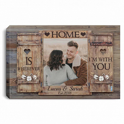 0.75'' Framed Canvas