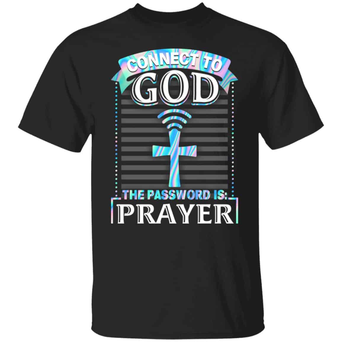 god, Black, Unisex T-Shirt