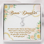 Bonus Daughter Life Give Me The Gift Of You Alluring Beauty Necklace Stepdaughter Step Daughter Jewelry Gifts - Alluring Beauty Necklace