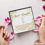 Bonus Daughter Life Give Me The Gift Of You Alluring Beauty Necklace Stepdaughter Step Daughter Jewelry Gifts