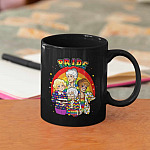 Pride Rainbow Golden Girl Ceramic Coffee Mug - Travel Mug - Color Changing Mug