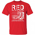 I Wear Red tee, Red, Unisex T-Shirt I Wear Red tee, Red, Unisex T-Shirt