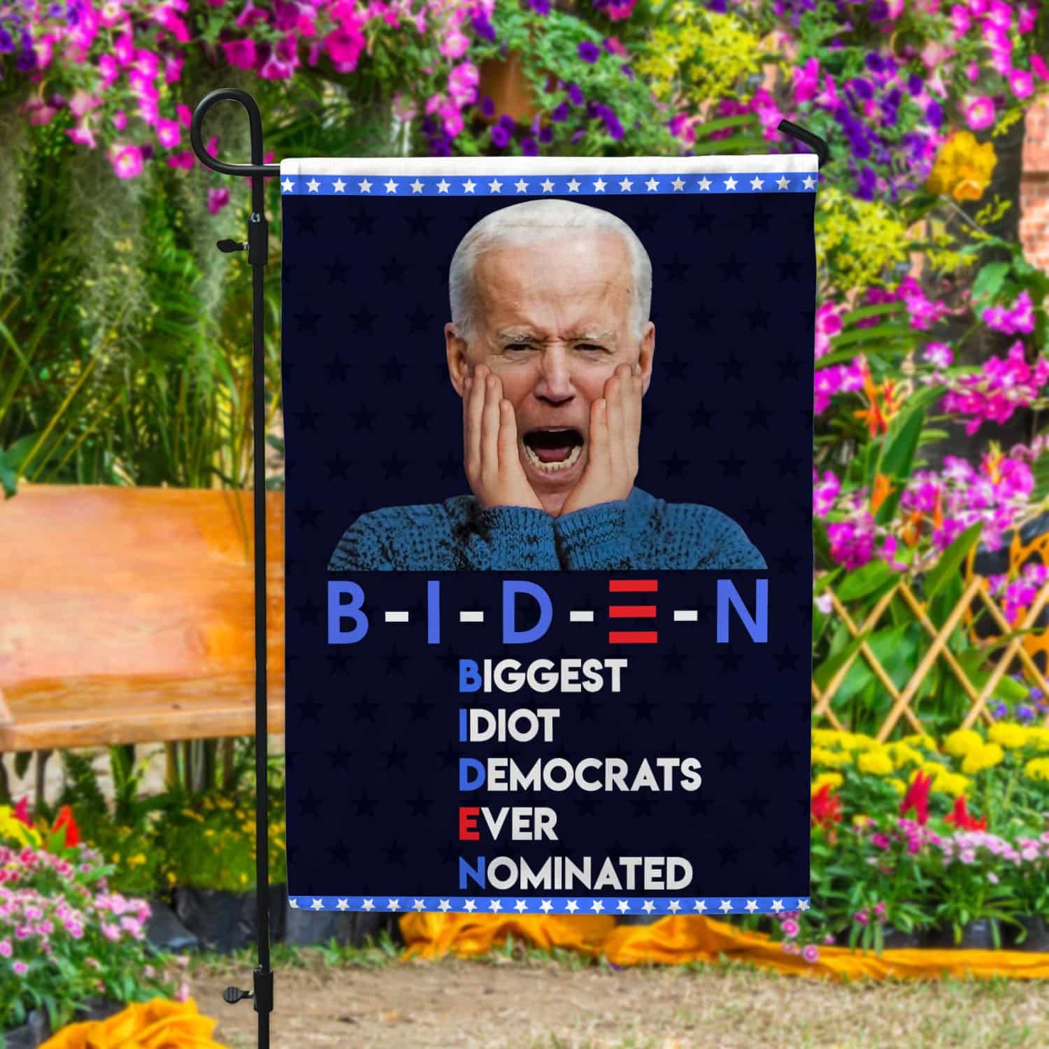 30x40 Garden Flag Mockup 4