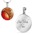 Your Talent Is God's Gift To You What You Do With It Is Your Gift To God Circle Pendant Necklace-Bangle Your Talent Is God's Gift To You What You Do With It Is Your Gift To God Circle Pendant Necklace-Bangle