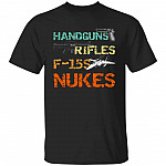 handguns shirt, Black, Unisex T-Shirt