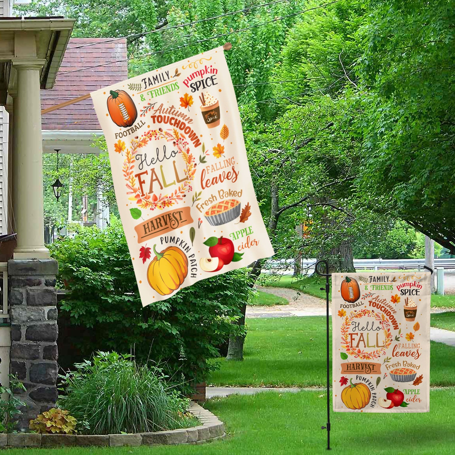 4MH. Hello Fall 30x40 Garden & House Mockup 1
