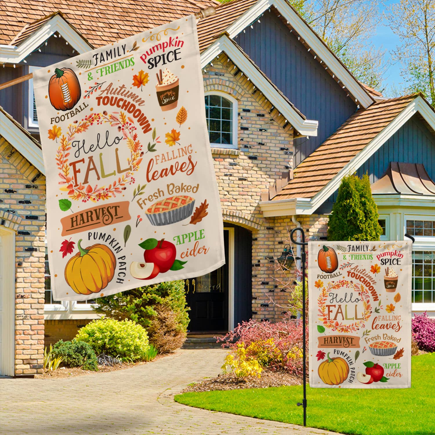 4MH. Hello Fall 30x40 Garden & House Mockup 3