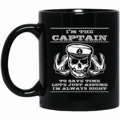 11 oz. Black Mug